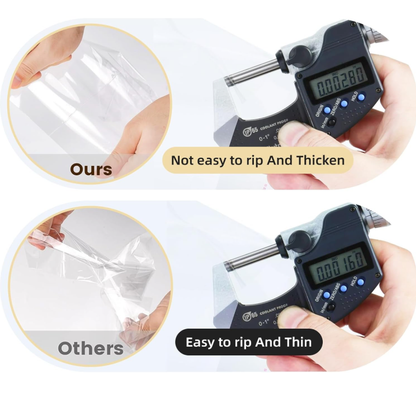 Clear Resealable Cellophane Bags – Elegant Packaging Made Simple